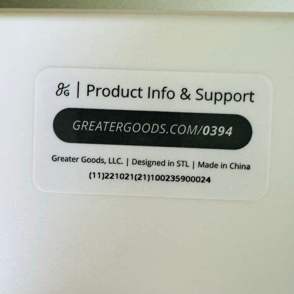 Greater Goods Digital AccuCheck Grey Sleek Bathroom Scale 400 lbs max NEW - Picture 11 of 11